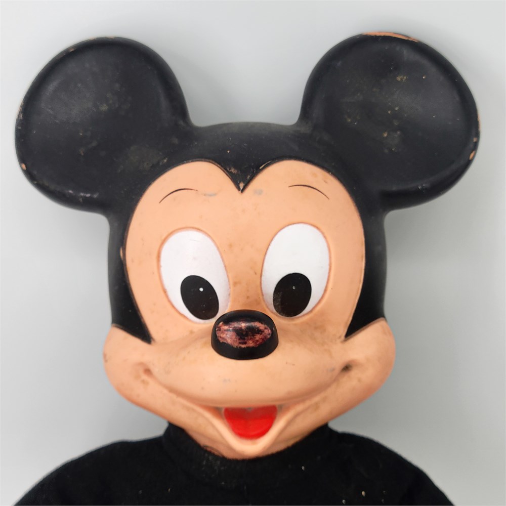 vintage marching mickey mouse doll