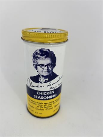 Claudia Sanders Chicken Seasoning Can