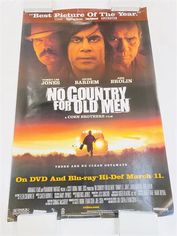 No Country For Old Men Original 27x40 Movie Poster - Rolled
