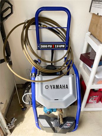Yamaha 3000 PSI Pressure Washer