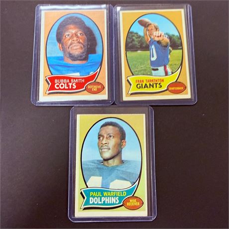 1970 Topps Football Cards