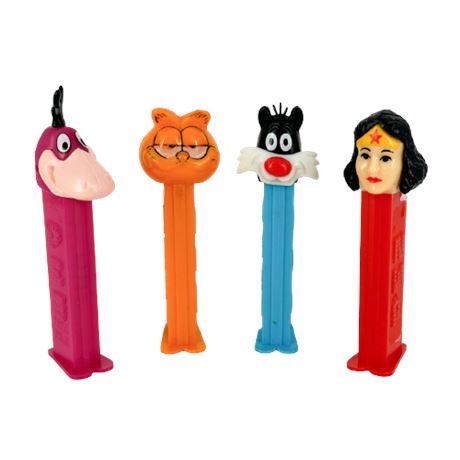 Lot of Vintage Assorted TV Character  PEZ Dispensers