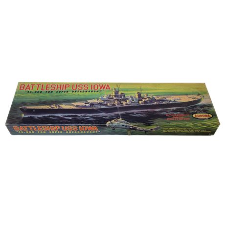 Battleship USS Iowa Model Kit