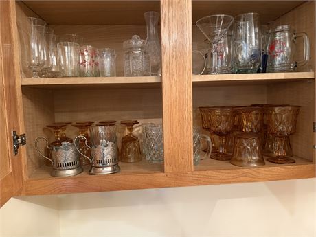 Vintage Juice Glassware