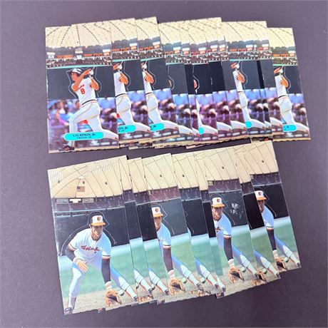 1985 + 86 Leaf Cal Ripken Jr All Star Game Stand-ups