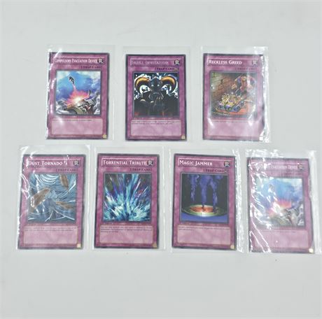 1996 Japanese Yu-gi-oh! cards first edition lot of 7