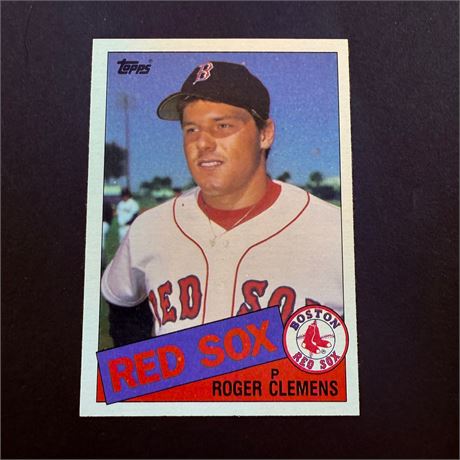 1985 Topps Roger Clemens #181