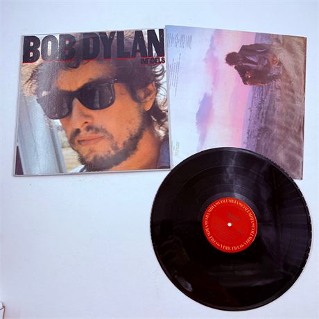 Bob Dylan Infidels Vinyl Record