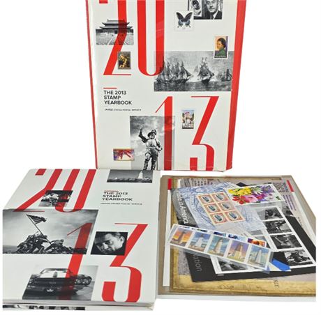 2013 Stamp Yearbook -- Unused