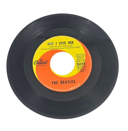 Beatles 45, And I Love Her/If I Fell