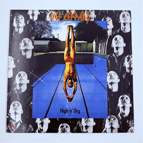Def Leppard High n Dry Vinyl Record