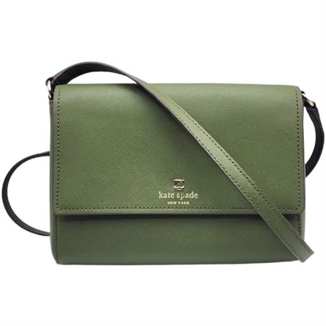 Kate Spade Sapling Green Saffiano Leather Cove Street Dody Crossbody Bag