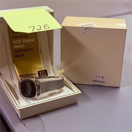 NOS Fairchild Digital Watch