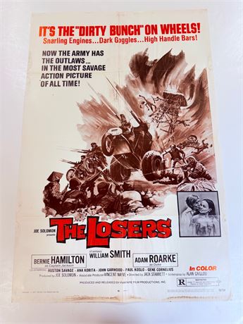 The Losers Original 27x41 Movie Poster