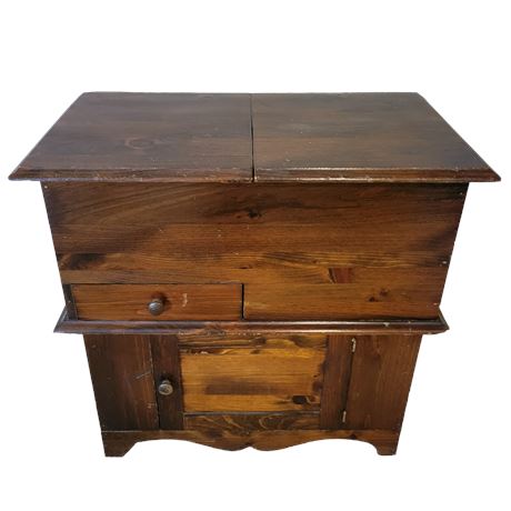 Antique Lift-Top Commode