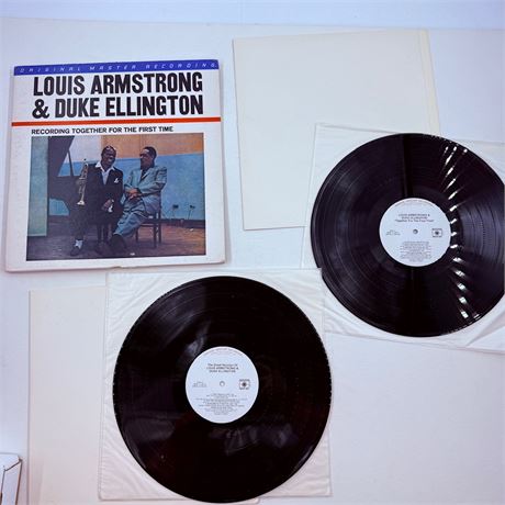 Louis Armstrong & Duke Ellington Mobile Fidelity Vinyl Record