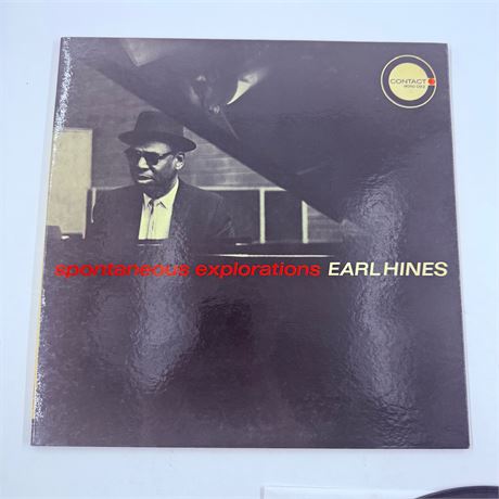 Earl Hines Spontaneous Explorations Vinyl Record