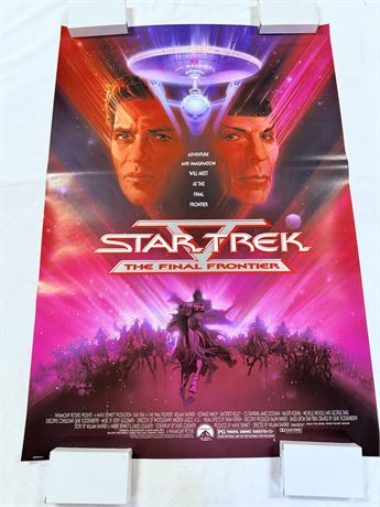 Star Trek V Original 27x41 Movie Poster - ROLLED