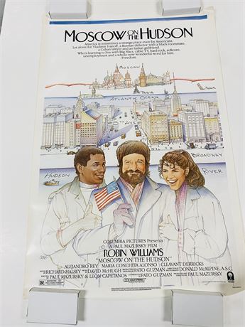 Moscow on the Hudson Original 27x41 Movie Poster - Rolled