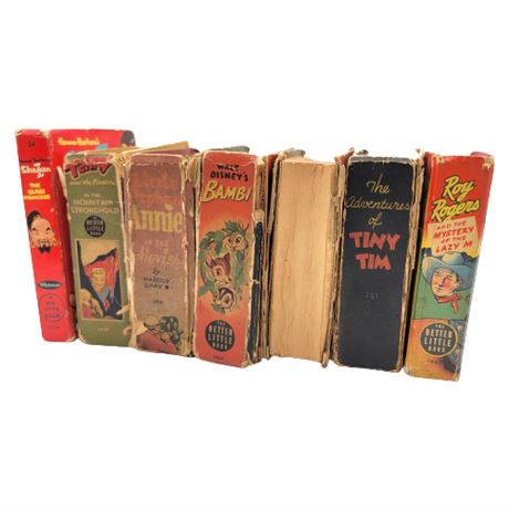 Vintage Miniature Children's Book Lot