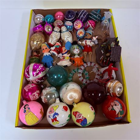Vintage Xmas Tree Bulbs