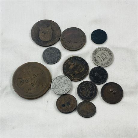 13 Coins From 1800’s