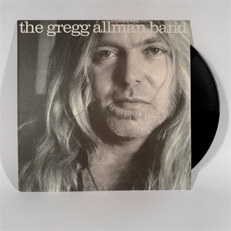 The Gregg Allman Band "Just Before the Bullets Fly" LP