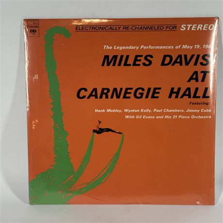 Sealed Miles Davis "Miles Davis At Carnegie Hall" LP