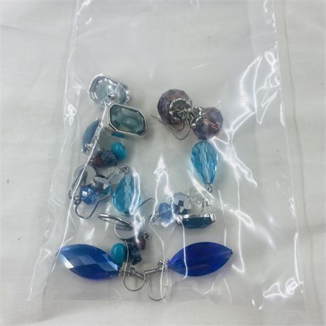 Costume Earring Lot - All Matching Pairs in Excellent Condition
