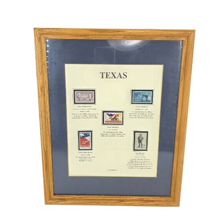 1995 Texas Stamps, Wall Art