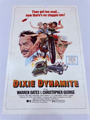 Dixie Dynamite Original 27x41” Movie Poster