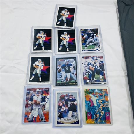 10 Troy Aikman Cards