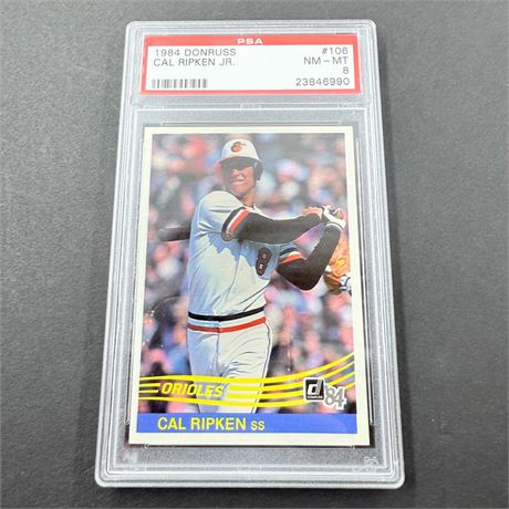 PSA 8 - 1984 Donruss Cal Ripken Jr