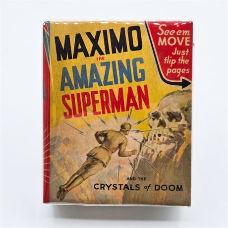 Sealed "Maximo The Amazing Superman and the Crystals of Doom"