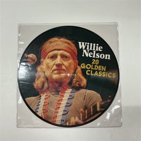 Willie Nelson Picture Disc Vinyl Record
