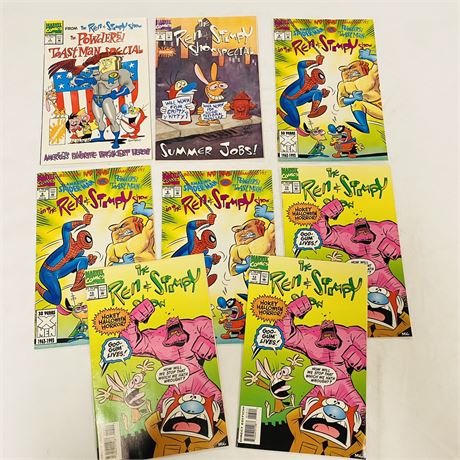 8 Ren & Stimpy Comics