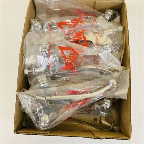 10 NOS Chrome Levers