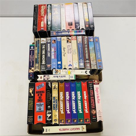Vintage VHS Lot