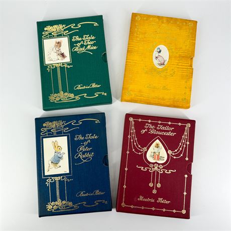 Lot of 4 Beatrix Pottery 100 Anniversary Commemorative Books