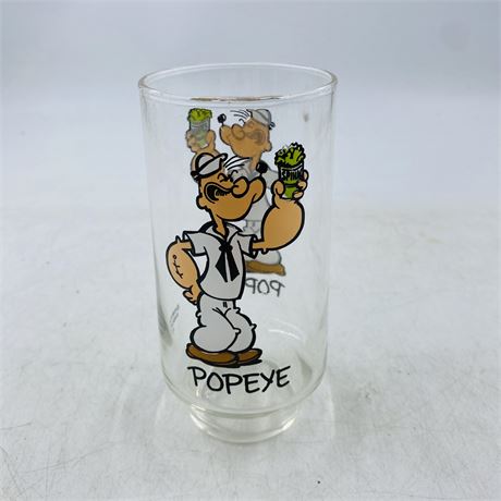 1975 Popeye Coca Cola Glass