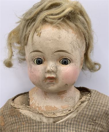 Creepy Acme Toy Co. Sleepy Eye Doll, Porcelain Body Parts & Accessories