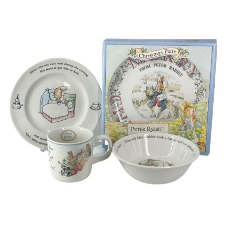 Wedgwood Porcelain "Peter Rabbit" Lot