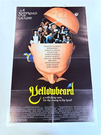 Yellowbeard Original 27x41 Movie Poster