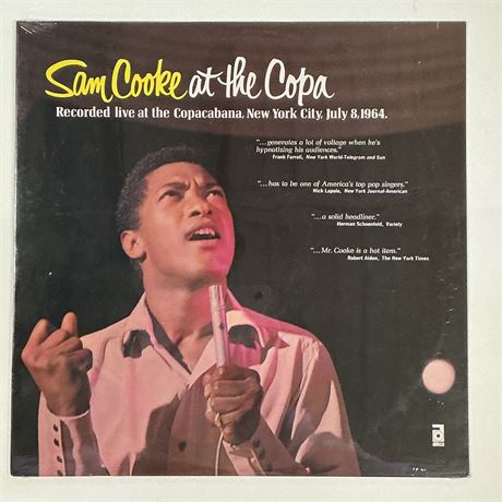 Sam Cooke at the Copa Sealed Vinyl Record