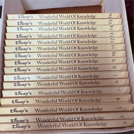 Disney’s Wonderful World of Knowledge Book Set