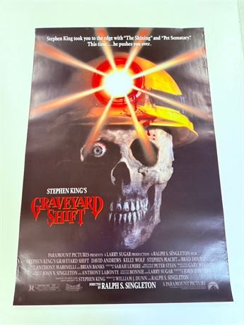 Graveyard Shift Original Rolled 27x40 Movie Poster