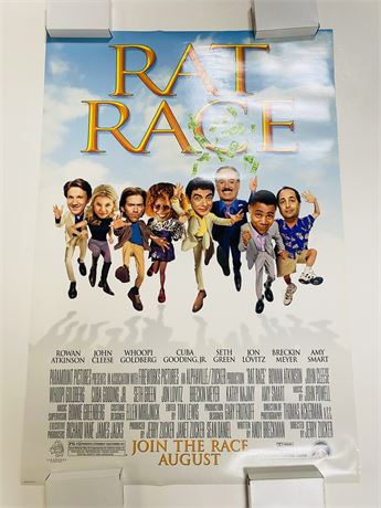 Rat Race Original DS 27x40 Movie Poster - Rolled