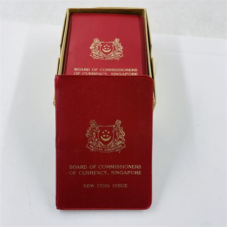 10 - 1967 Singapore Mint Sets