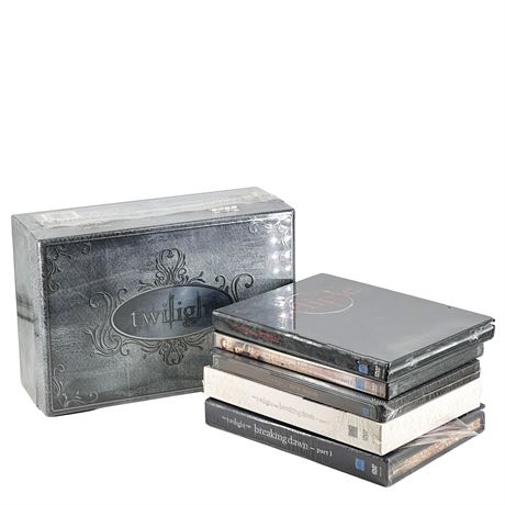 Twilight Movie Series Collection of DVD and Blue-Ray Discs