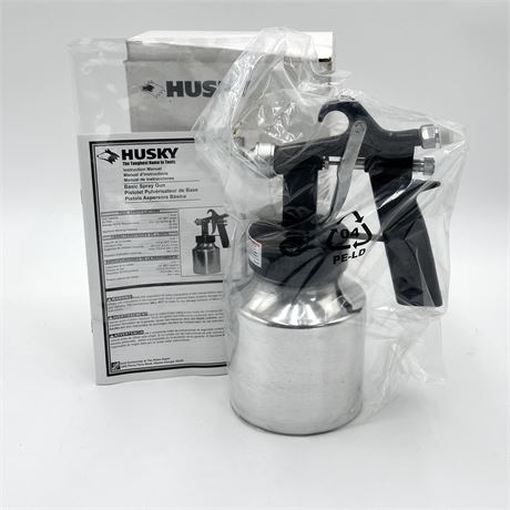 Husky Siphon Feed Spray Gun